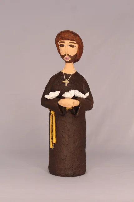 São Francisco em Papel Machê
